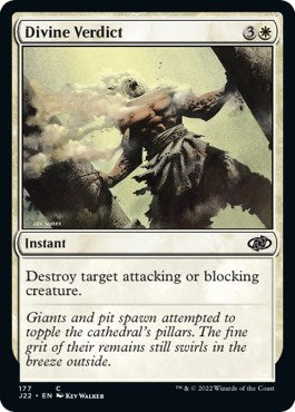Divine Verdict (Jumpstart 2022) Light Play