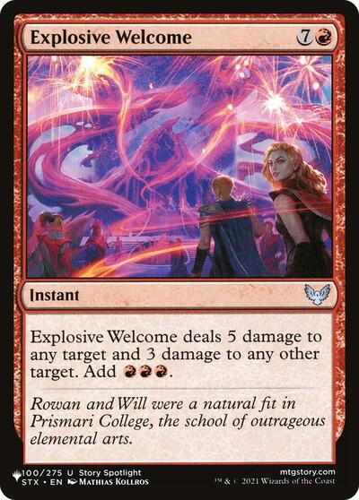 Explosive Welcome|1|0|0.00