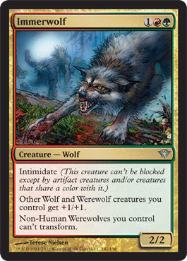 Immerwolf (Dark Ascension) Near Mint Foil