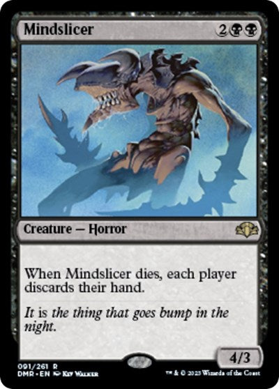 Mindslicer (Dominaria Remastered) Light Play Foil