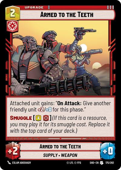 Armed to the Teeth (Shadows of the Galaxy) Near Mint Foil