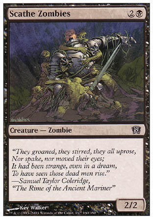 Scathe Zombies (8th Edition) Light Play