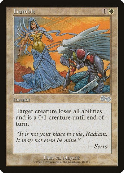 Humble (Urza's Saga) Medium Play