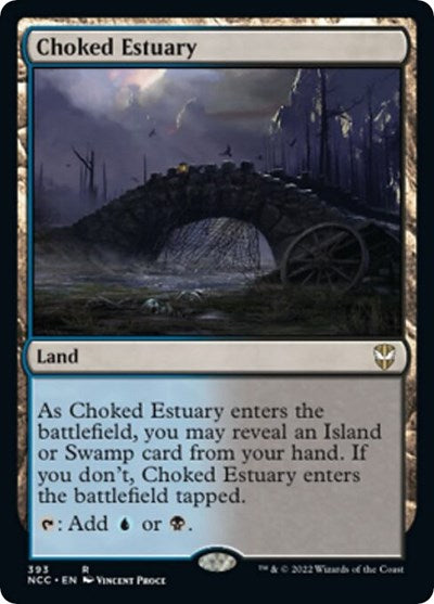 Choked Estuary (Commander: Streets of New Capenna) Light Play