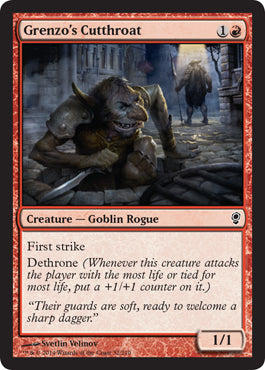 Grenzo's Cutthroat (Conspiracy) Medium Play