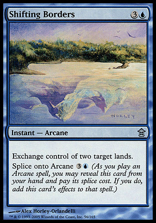Shifting Borders (Saviors of Kamigawa) Heavy Play