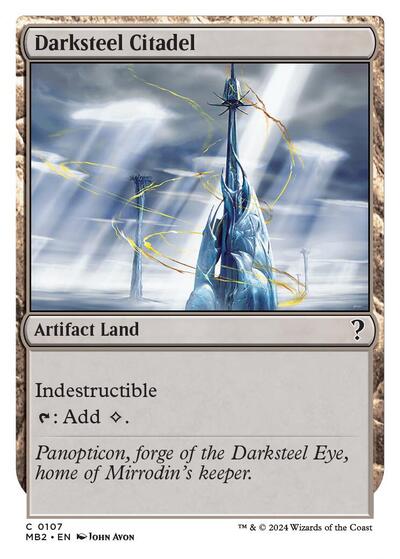Darksteel Citadel (White Border) (Mystery Booster 2) Near Mint