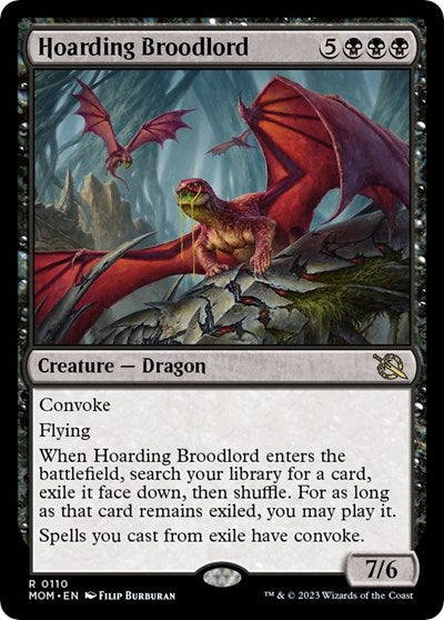Hoarding Broodlord (March of the Machine) Near Mint