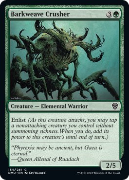 Barkweave Crusher (Dominaria United) Medium Play Foil