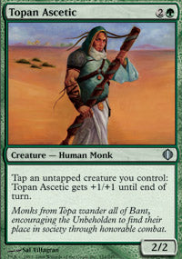 Topan Ascetic (Shards of Alara) Light Play Foil