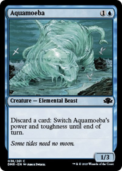 Aquamoeba (Dominaria Remastered) Light Play Foil