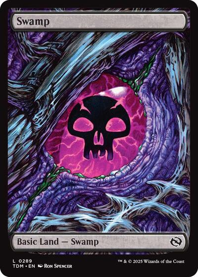 Swamp (0289) (Tarkir: Dragonstorm) Near Mint Foil