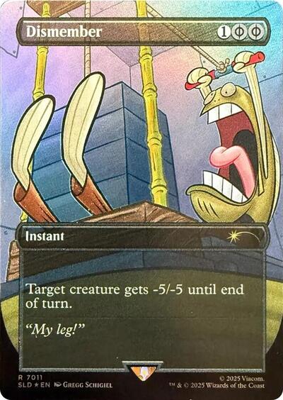 Dismember  7011   Rainbow Foil|3|0|0.00