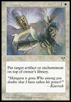 Disempower (Mirage) Medium Play