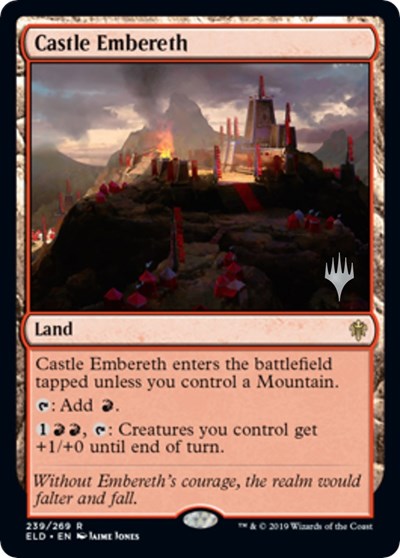 Castle Embereth (Promo Pack: Throne of Eldraine) Light Play Foil
