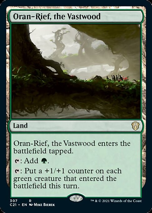 Oran-Rief, the Vastwood (Commander 2021 Strixhaven) Medium Play