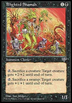 Blighted Shaman (Mirage) Light Play