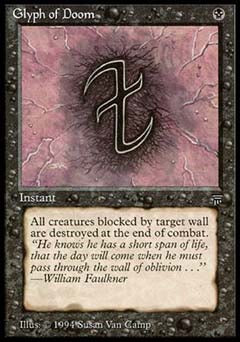 Glyph of Doom (Legends) Heavy Play