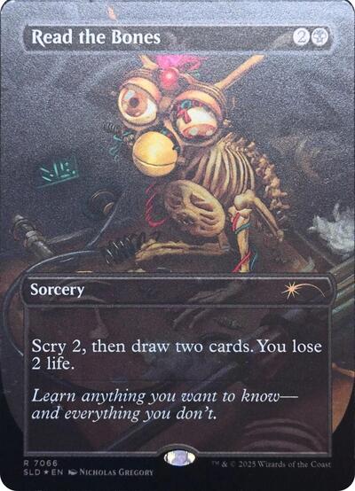 Read the Bones (Rainbow Foil) (Secret Lair) Near Mint Foil