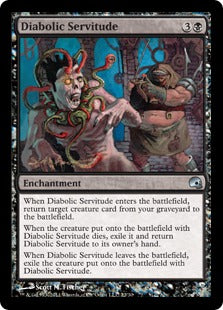 Diabolic Servitude (Premium Deck Series: Graveborn) Light Play Foil