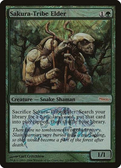 Sakura-Tribe Elder (Junior Series) (Promos: Junior Series) Medium Play Foil