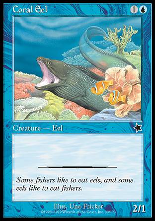 Coral Eel (Starter 1999) Light Play