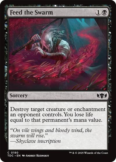 Feed the Swarm (Commander: Tarkir: Dragonstorm) Near Mint