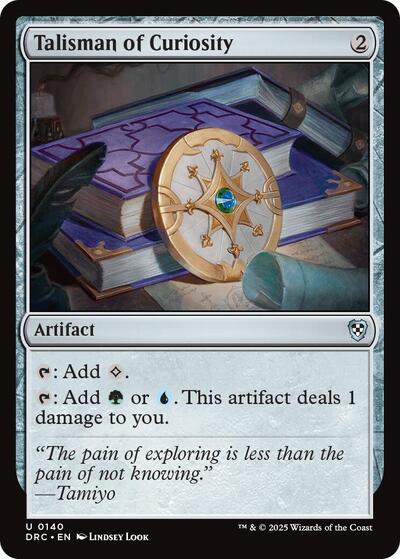 Talisman of Curiosity (Commander: Aetherdrift) Near Mint