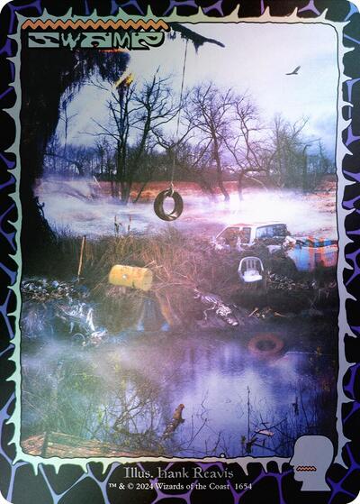 Swamp (1654) (Rainbow Foil) (Secret Lair) Near Mint Foil