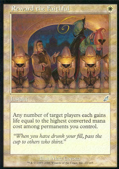 Reward the Faithful (Scourge) Medium Play
