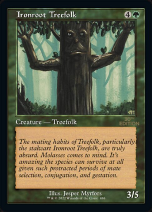 Ironroot Treefolk  Retro Frame|0|0|0.00