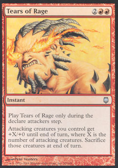 Tears of Rage (Darksteel) Near Mint Foil