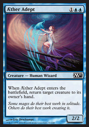 Aether Adept (Magic 2011 Core Set) Heavy Play