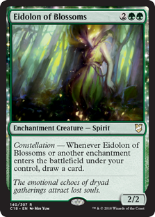 Eidolon of Blossoms (Commander 2018) Medium Play