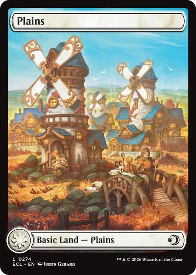 Plains (0274) (Lorwyn Eclipsed) Near Mint