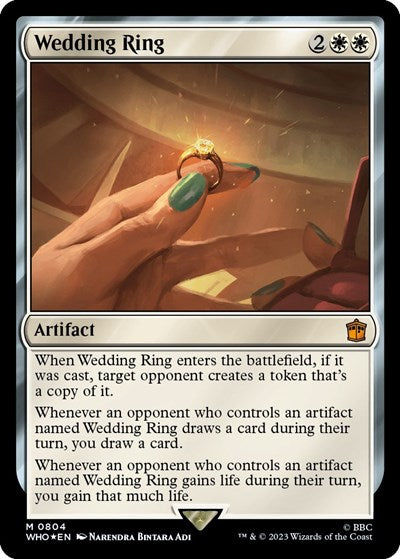 Wedding Ring (Surge Foil) (Universes Beyond: Doctor Who) Light Play Foil
