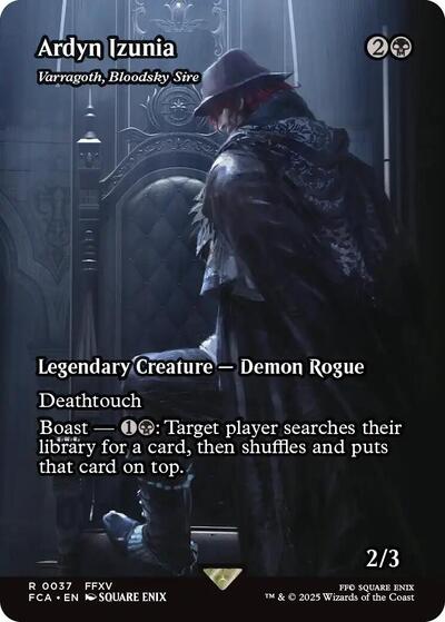 Ardyn Izunia - Varragoth, Bloodsky Sire (Showcase) (Universes Beyond: FINAL FANTASY: Through the Ages) Near Mint