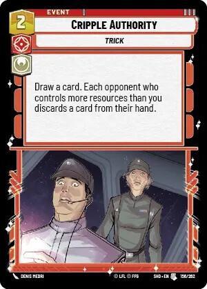 Cripple Authority (Shadows of the Galaxy) Near Mint Foil