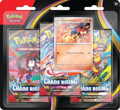 Chaos Rising 3 Pack Blister  Charmeleon|1|0|0.00