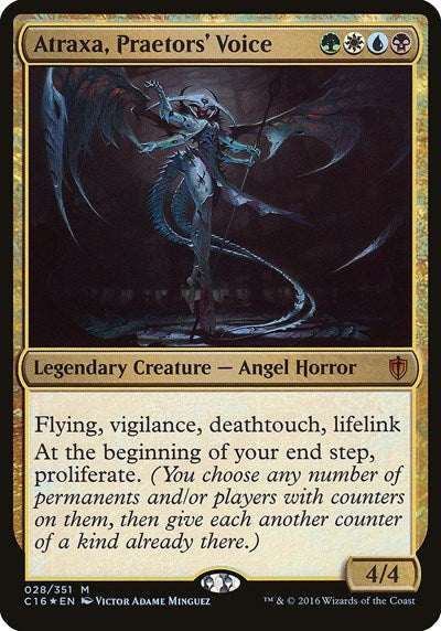 Atraxa, Praetors' Voice (Commander 2016) (Oversize Cards) Near Mint Foil