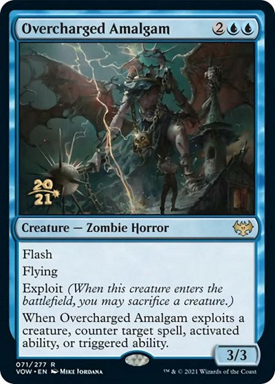 Overcharged Amalgam (Promos: Prerelease Cards) Light Play Foil
