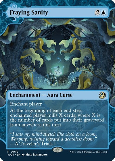Fraying Sanity (Wilds of Eldraine: Enchanting Tales) Light Play