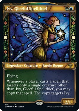 Ivy, Gleeful Spellthief (Showcase) (Dominaria United) Light Play