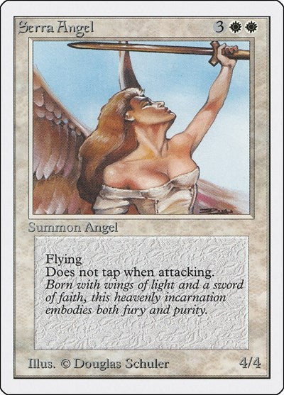 Serra Angel (Unlimited) Damaged / Poor