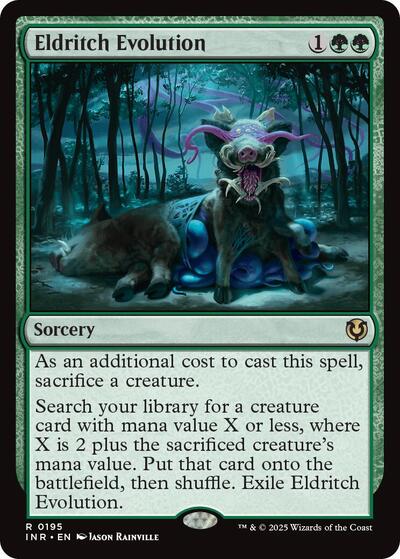 Eldritch Evolution (Innistrad Remastered) Light Play