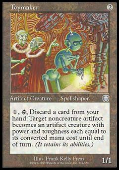 Toymaker (Mercadian Masques) Medium Play Foil