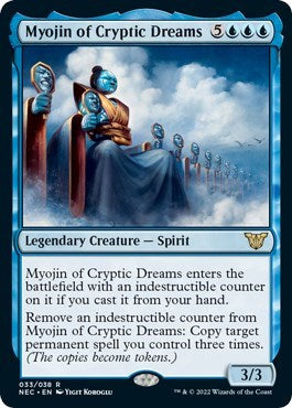 Myojin of Cryptic Dreams (Commander: Kamigawa: Neon Dynasty) Light Play Foil