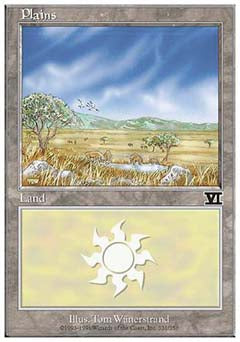 Plains (331) (Classic 6th Edition) Medium Play