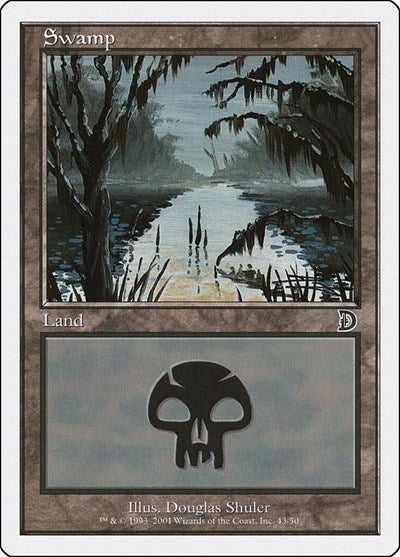 Swamp (43) (Promos: Deckmasters Garfield vs Finkel) Medium Play