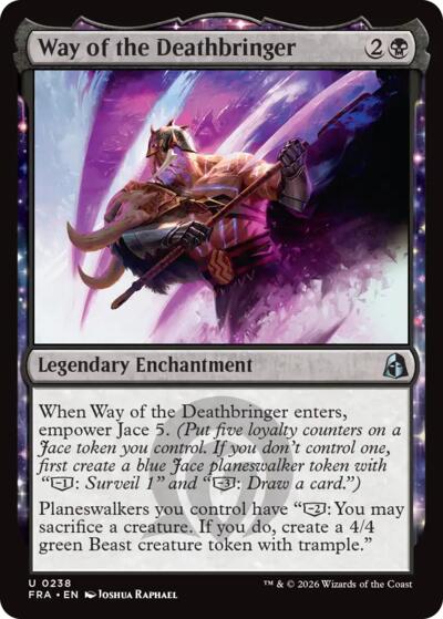 Way of the Deathbringer (Reality Fracture) Near Mint Foil